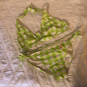 Lilly Pulitzer gingham bikini